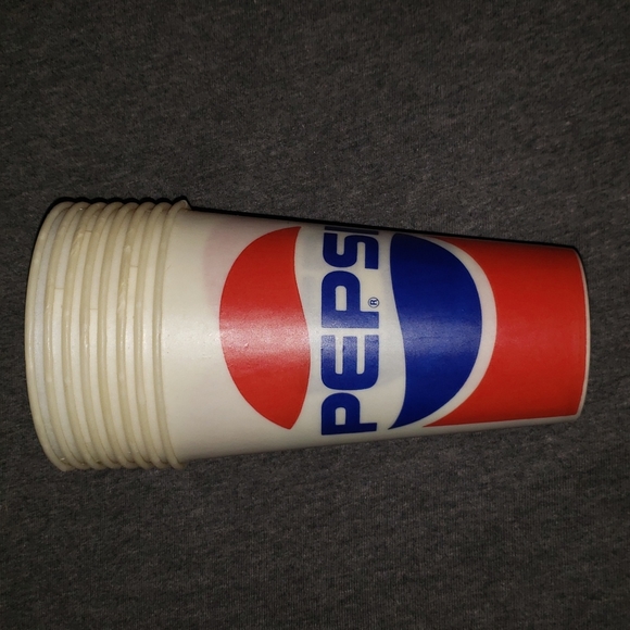Pepsi | Dining | Vintage 8 Pepsi Cola 4 Mini Pepsi Free Disposable Wax ...